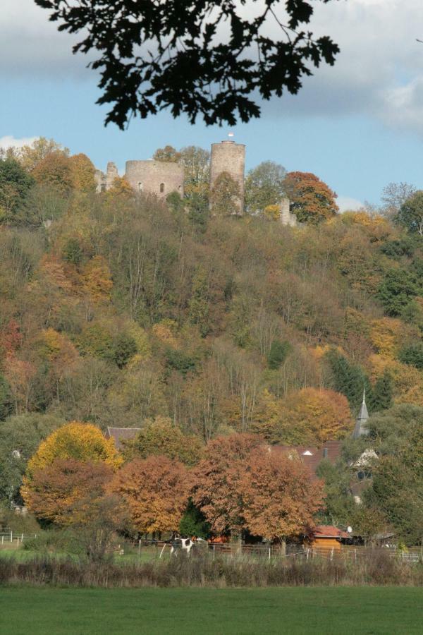 Pension Altes Pfarrhaus Helmarshausen ภายนอก รูปภาพ